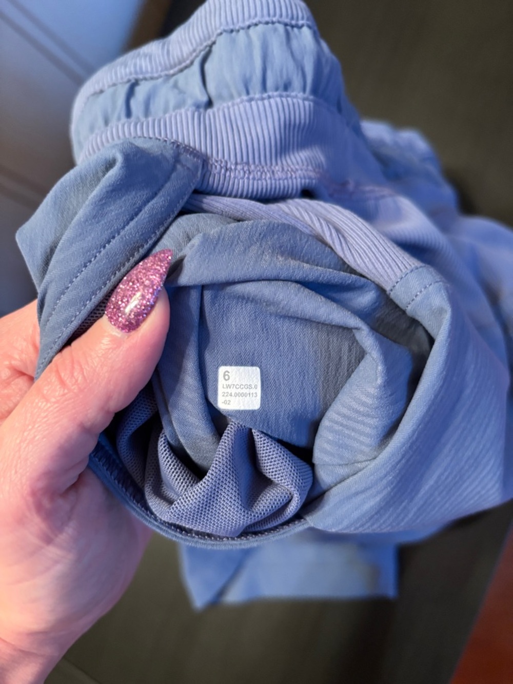 Lululemon dance studio high rise shorts 3.5” in oasis blue - Picture 5 of 5